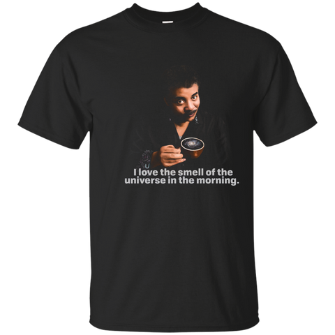 Neil Degrasse Tyson I Love The Smell Of The Universe T-shirt_navy=