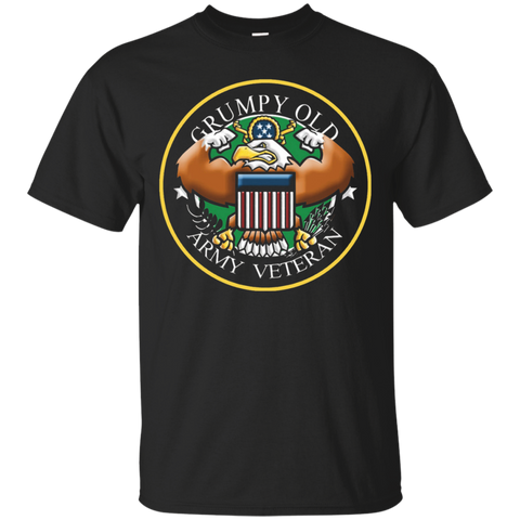 Grumpy Old Army Veteran Tshirt_black