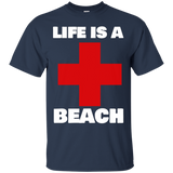 Beach Novelty T-shirt For Beach Lovers_black=