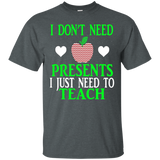 I Just Need To Teach Funny Teacher Christmas Teaching Shirt_black=