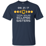 SISTERS OREGON Solar Eclipse Souvenir Gift T Shirt_Black