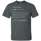 Scientist Definition Shirt, Funny Cute Science Nerd Gift_Black