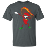 Funny Dabbing Chili Pepper Mexican Dab T-shirt_black=