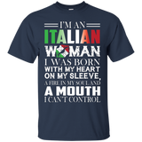 I'm An Italian Woman T Shirt, Italian T Shirt