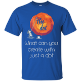 The Dot, What Can You Create With Just A Dot T-shirt_black