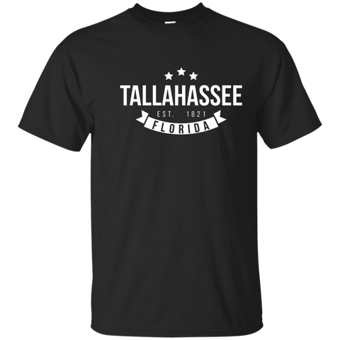 Tallahassee Florida - Est 1821 Florida City T-Shirt_Navy