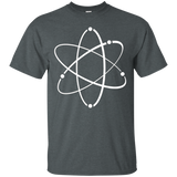Retro Atomic Atom Symbol T-shirt_Black
