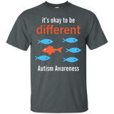 It's Okay To Be Different Autism Awareness T-shirt