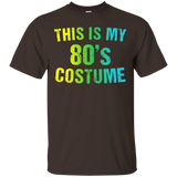 80s Costume Halloween Shirt 1980s Party For Men Women Girls_black=