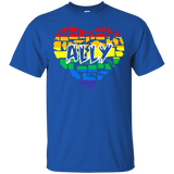 Lgbt Gay Pride Ally Heart