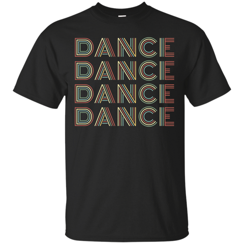 Retro Dance Vintage 70s Groovy Shirt_Black