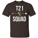 Down Syndrome - T21 Squad T-shirt_black=