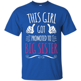 This Girl Got Promoted To Big Sister T-Shirt_Black