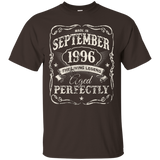 Legends Were Born In September 1996 Shirt 21st Birthday Gift