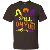 I Put A Spell On You Shirt Funny Halloween Witches Saying_black=