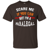 Scare Me If You Can But I'm A Paralegal Halloween T-Shirt_Black