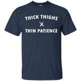 Thick Thighs Thin Patience Shirt_Black