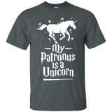 My Patronus is a Unicorn T-Shirt_Black