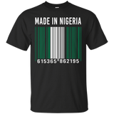 Nigeria Barcode T-Shirt_Black