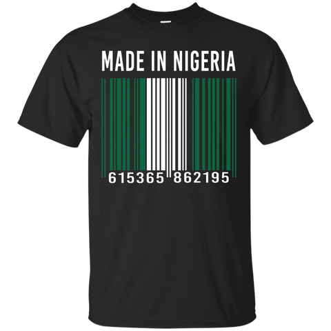 Nigeria Barcode T-Shirt_Black