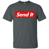 Send It Box Logo T-shirt (Larry Enticer shirt)_Black