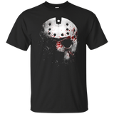 Funny Halloween Graphic T-shirt Friday 13th Tee Gift_black=