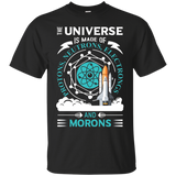 the universe is made of protons neutrons T shirt_Black