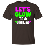 Let's Glow Party It's My Birthday Kids T Shirt