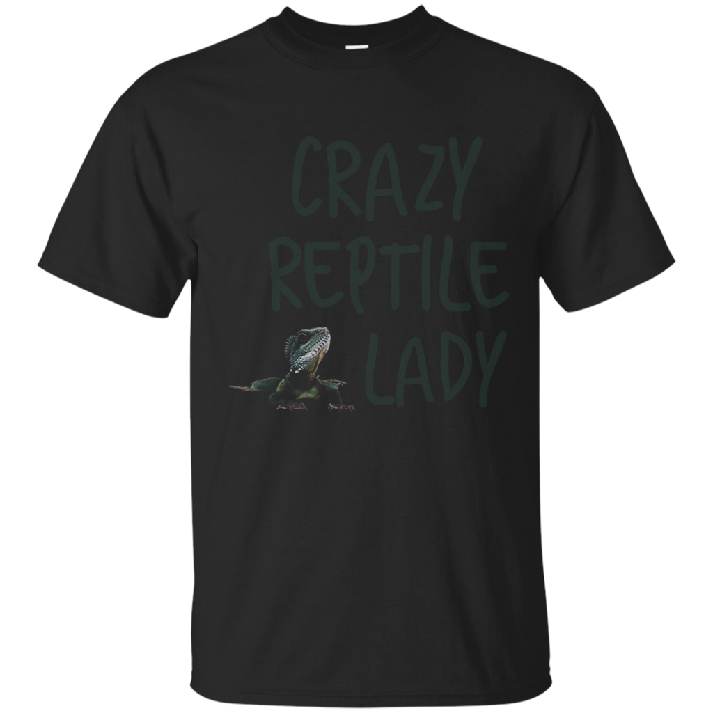Reptile Shirt Crazy Reptile Lady Shirt_Navy