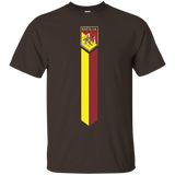 Sicilian Pride - Sicilian Flag Jersey Style T-shirts_black=