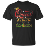Queens born in Dominica Shirt_Black