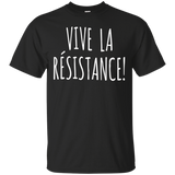 Vive La Resistance Shirt Resist Shirt Anti Trump Shirt_Black