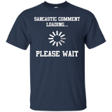 Sarcastic comment loading... Please wait T-shirt_Black
