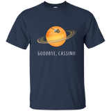 Goodbye, Cassini! - End Of Mission At Saturn T-shirt_black=