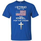 I Stand For The Flag And Kneel For The Cross Shirt_black=