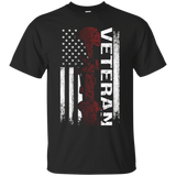 America Flag Veteran Day T-shirt_black