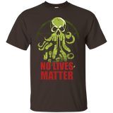 Cthulhu No Lives Matter T-shirt_black