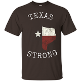 Texas Strong Support for Texas Hurricane Harvey T-Shirt_Black