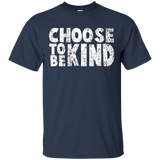 Distressed Choose To Be Kind Anti Bullying Movement Shirt_black=