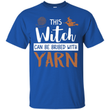 This Witch Can Be Bribed With Yarn T-Shirt_Black