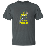 She-Hulk Comic Graphic T-Shirt_Asphalt