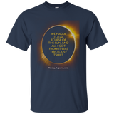 we had a total eclipse of the sun lousy t-shirt is all I got_Brown