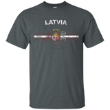 Latvian Flag Shirt - Latvian Emblem & Latvia Flag Shirt