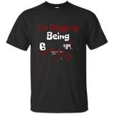 I'm Digging Being 6 Years Old Youth Birthday T-shirt