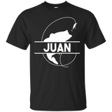 Juan Fishing Name Pocket T-shirt First Name Monogram_black=