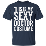 This Is My Sexy Doctor Costume - Halloween Costume T-Shirt_Black