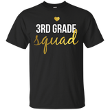 Third Grade Squad Shirt for 3rd Graders & 3rd Grade Teachers_Black