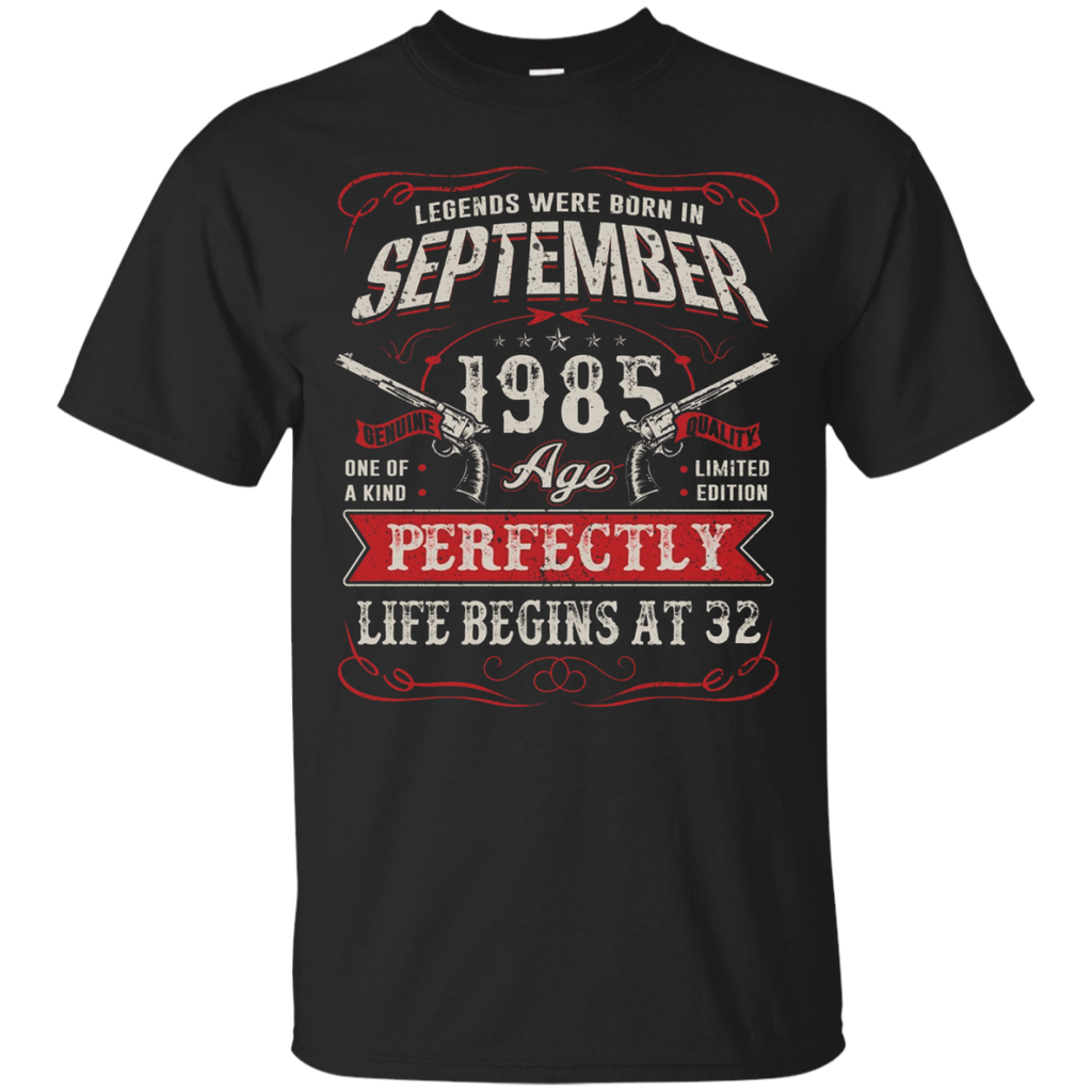 Legends Were Born In September 1985 Tshirt 32th T-shirt