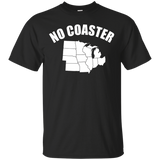 No Coaster Midwest Midwestern Flyover States T-Shirt_Black