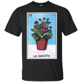 La Maceta Card T-shirt Flowerpot Loteria Tarot
